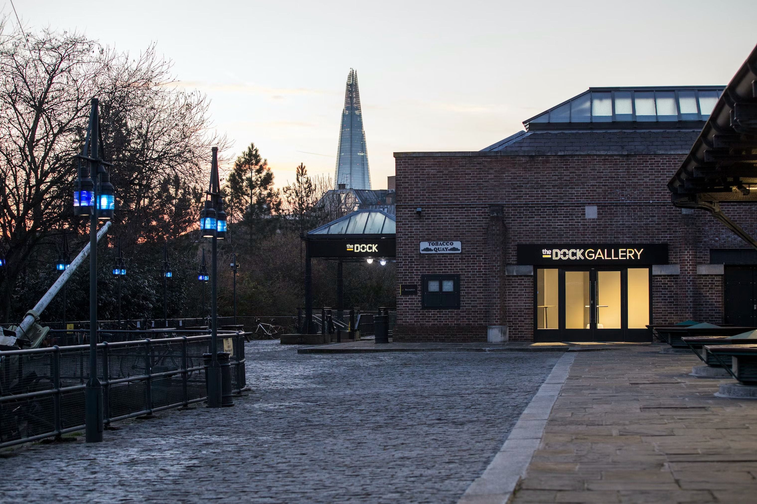 The Dock Gallery, Tobacco Dock london conference rooms