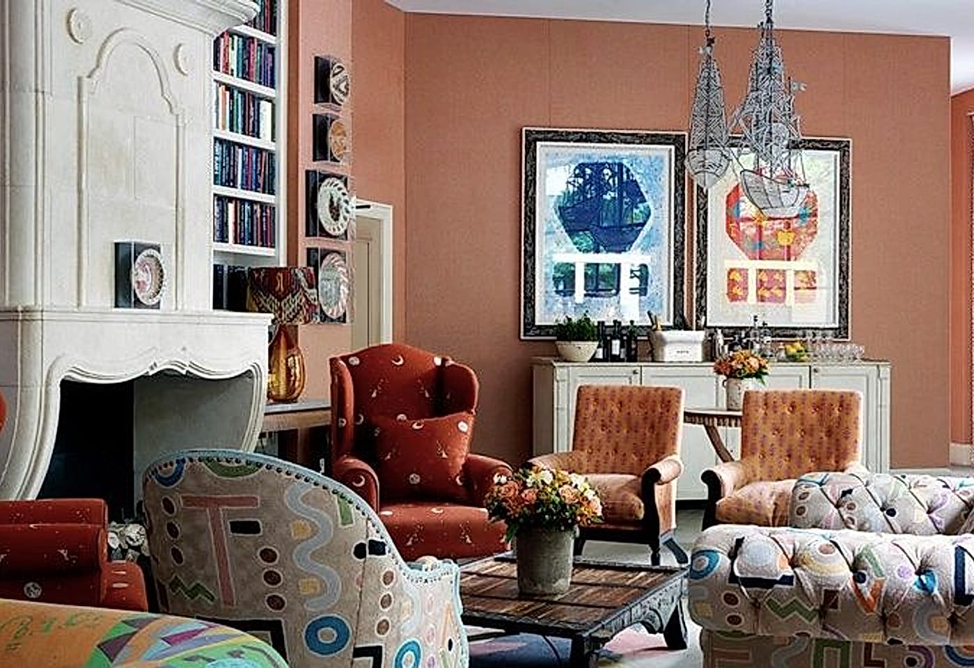 A sophisticated meeting room in London: The Drawing Room, Ham Yard Hotel1