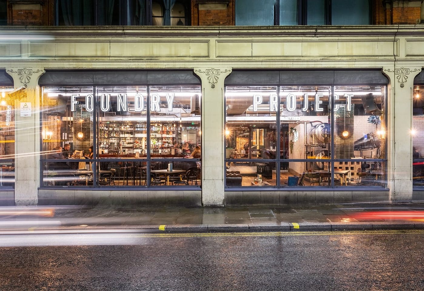 The Foundry Manchester Cocktail Bar Outside