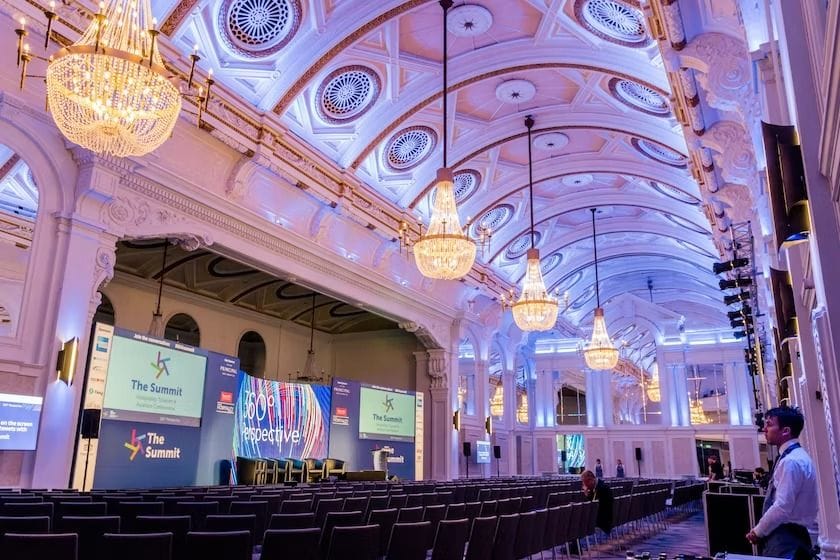 The Grand Hall, De Vere Grand Connaught Rooms london conference rooms