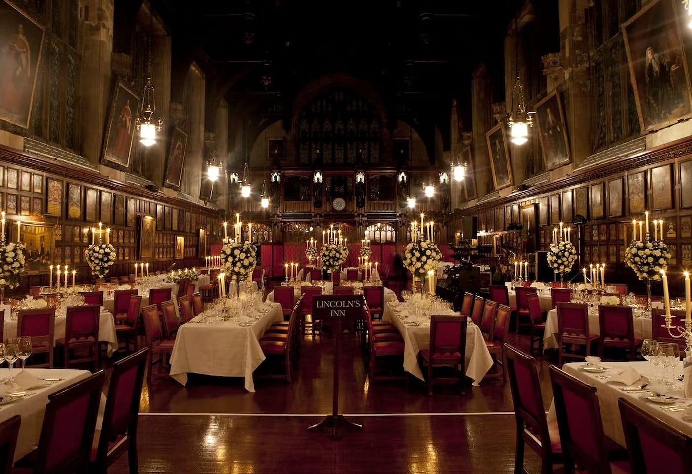 The Great Hall at Lincoln’s Inn, London Halls