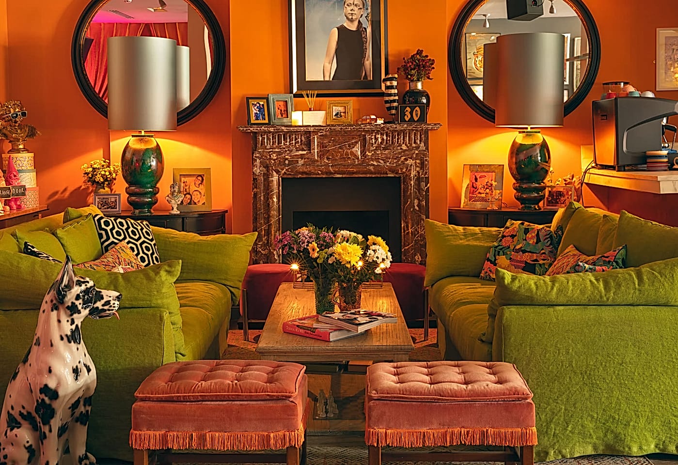 The Little Orange Door clapham bar