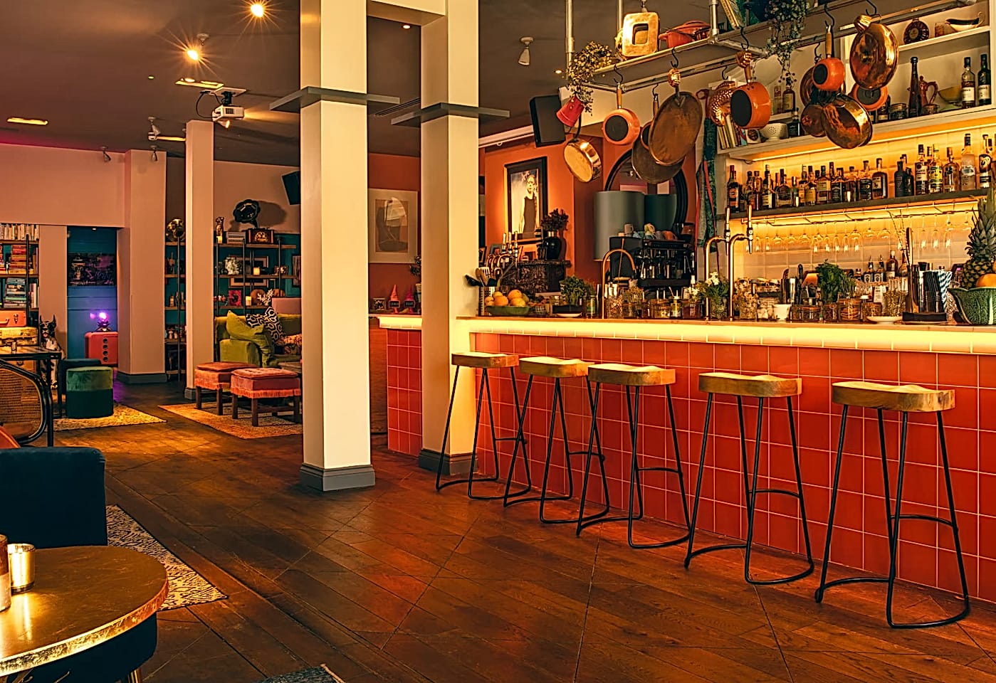 The Little Orange Door clapham bar