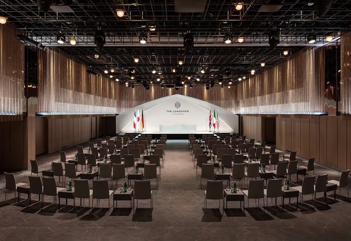 A spacious ballroom in London: The Ballroom, The Londoner Hotel1