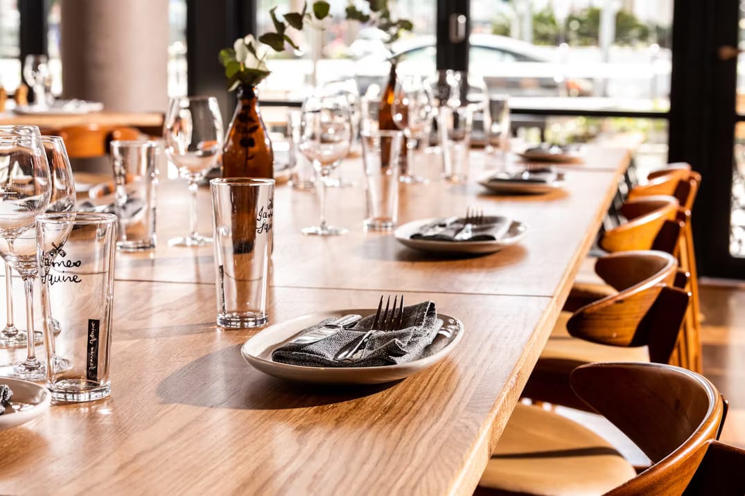 The Lucky Squire | Close up of Table Decor | Venue Hire Gold Coast | 3