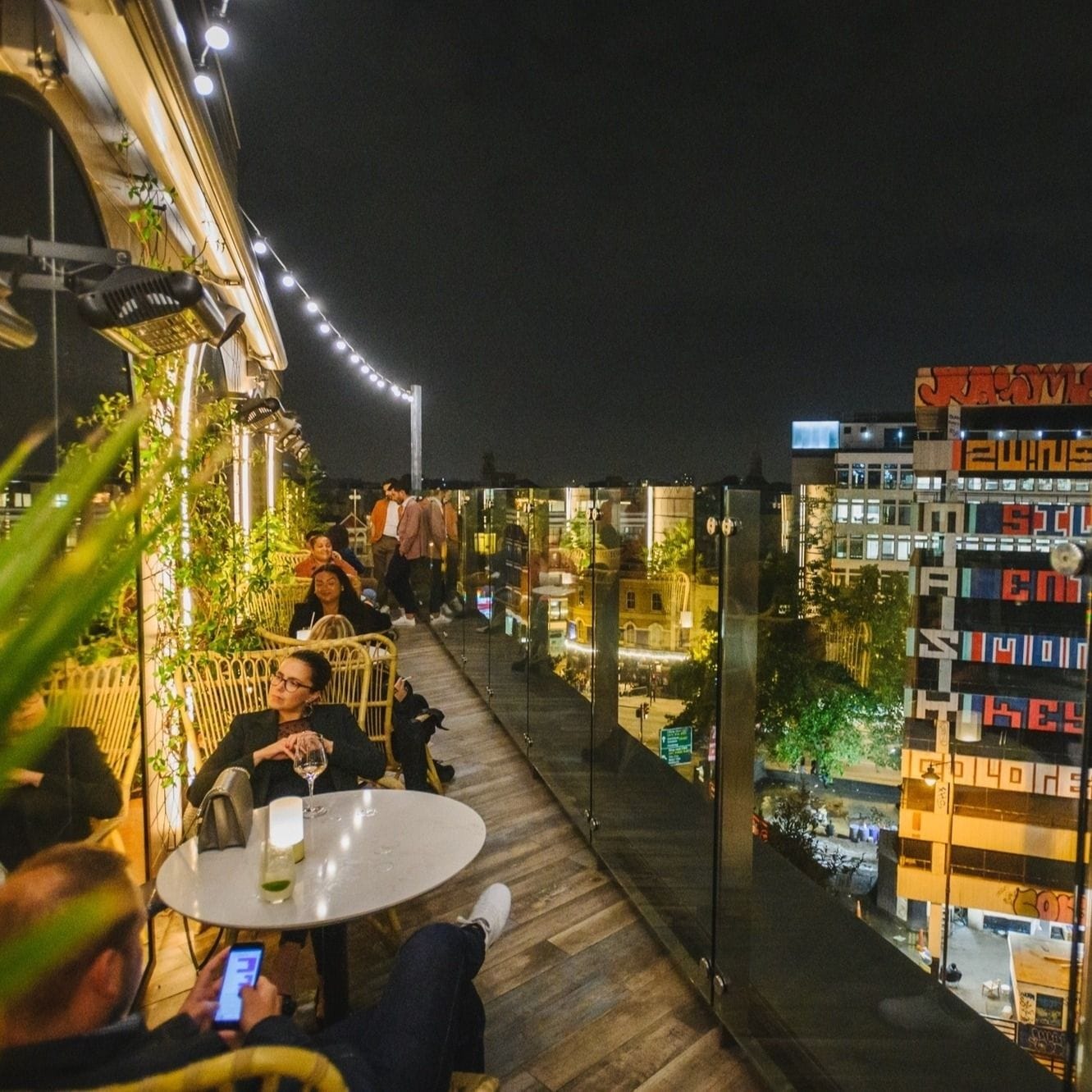 The Mondrian Shoreditch rooftop venues 
