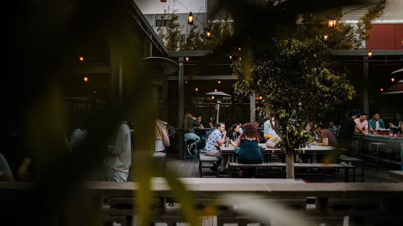 The National Hotel | The Beer Garden | Venue Hire Melbourne | 1