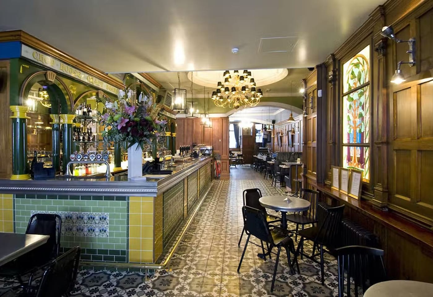 The Old Shades bar embankment