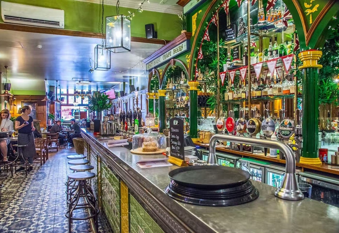 The Old Shades bar embankment