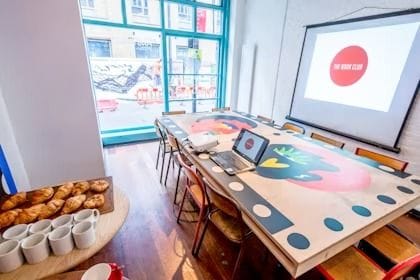 A nice balance of work and play: The Ping Pong Room, The Book Club image 3