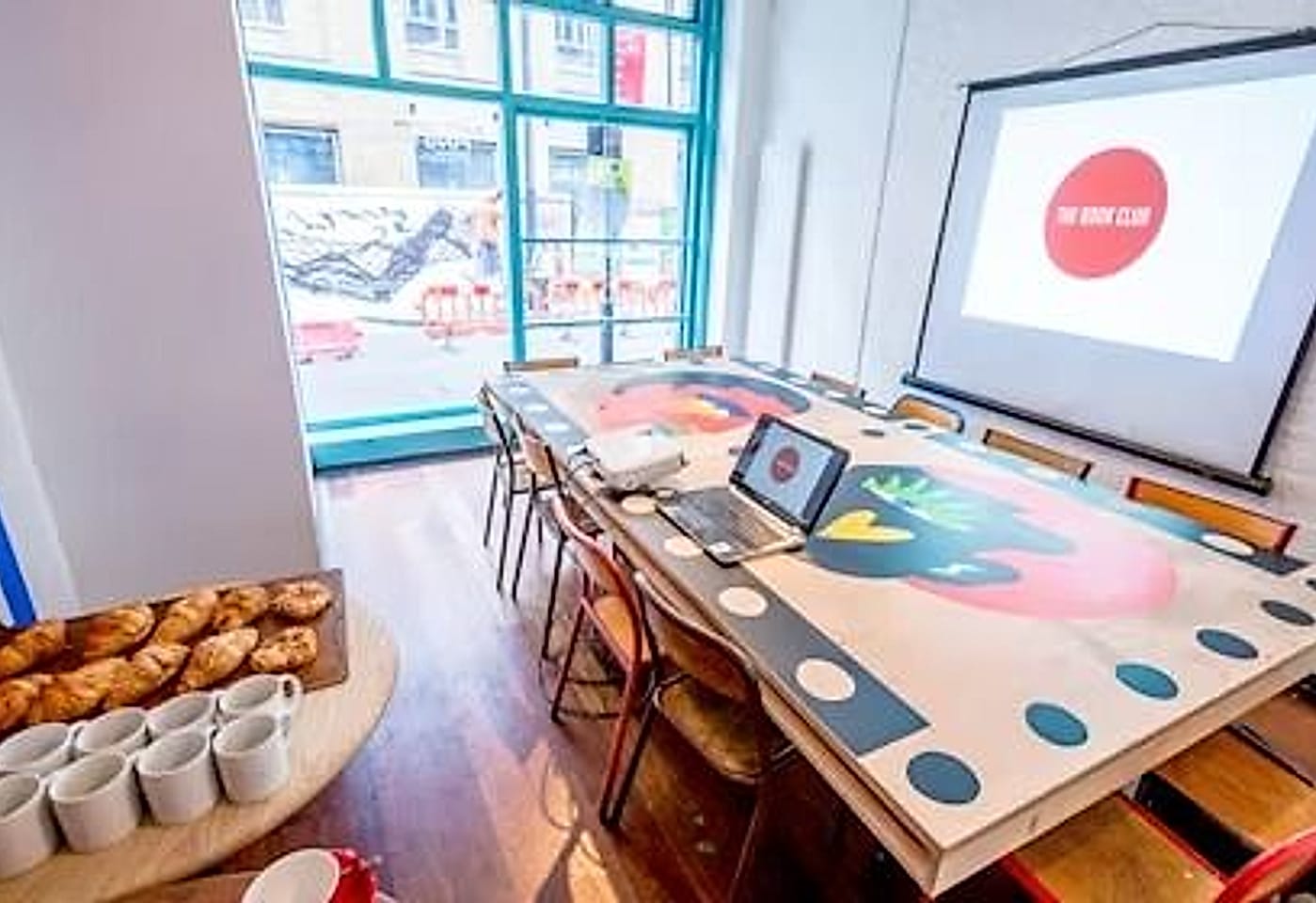 A nice balance of work and play: The Ping Pong Room, The Book Club image 3