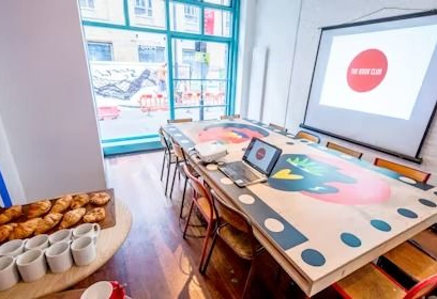 A nice balance of work and play: The Ping Pong Room, The Book Club image 3