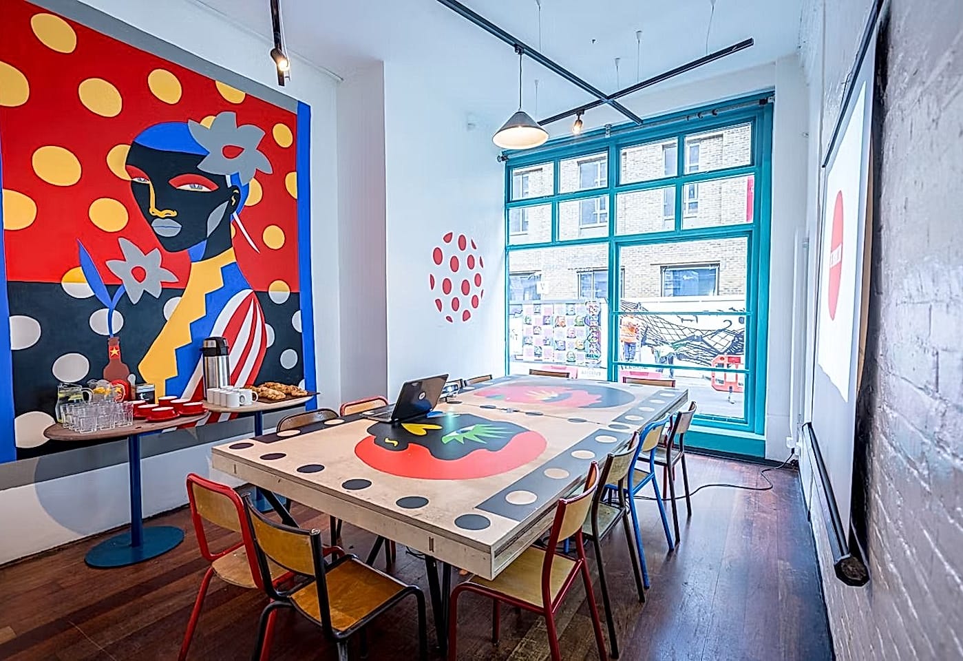 A nice balance of work and play: The Ping Pong Room, The Book Club1