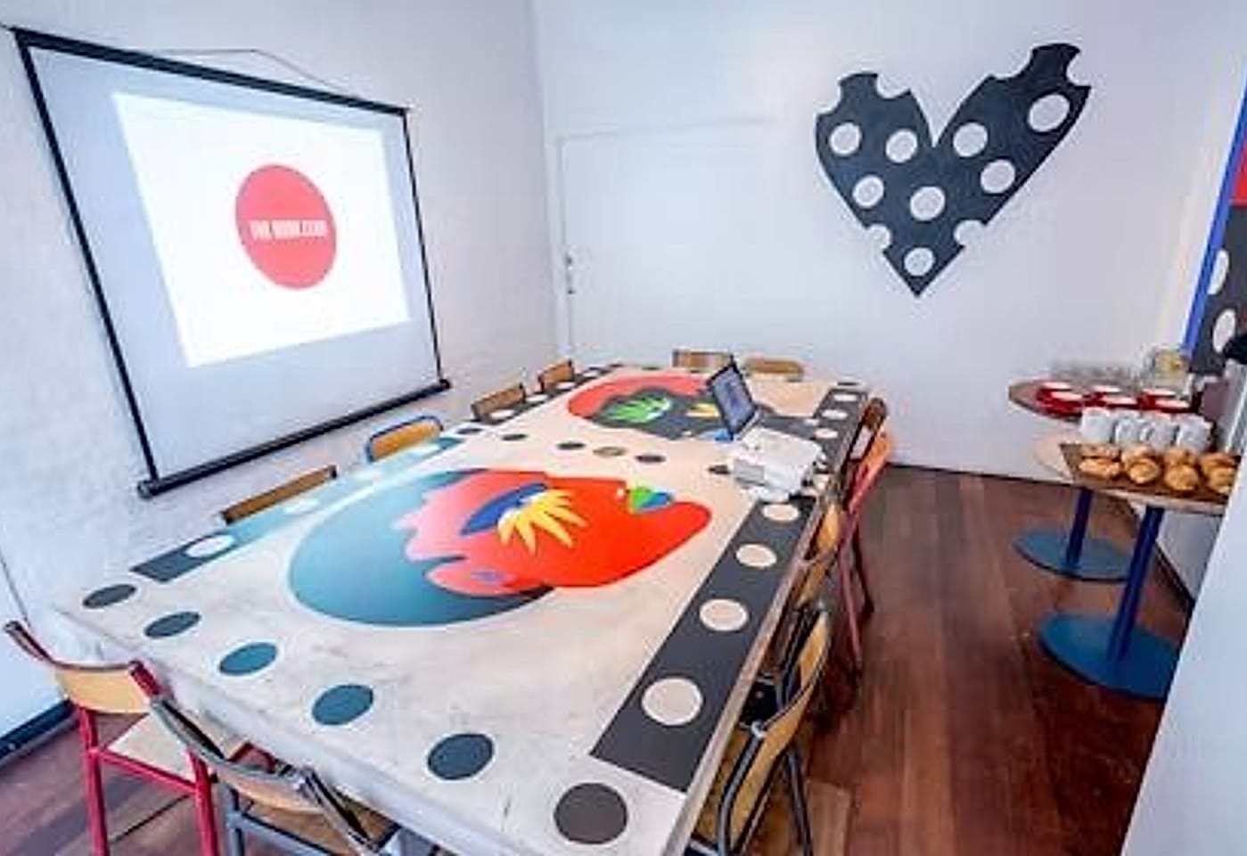 A nice balance of work and play: The Ping Pong Room, The Book Club image 2