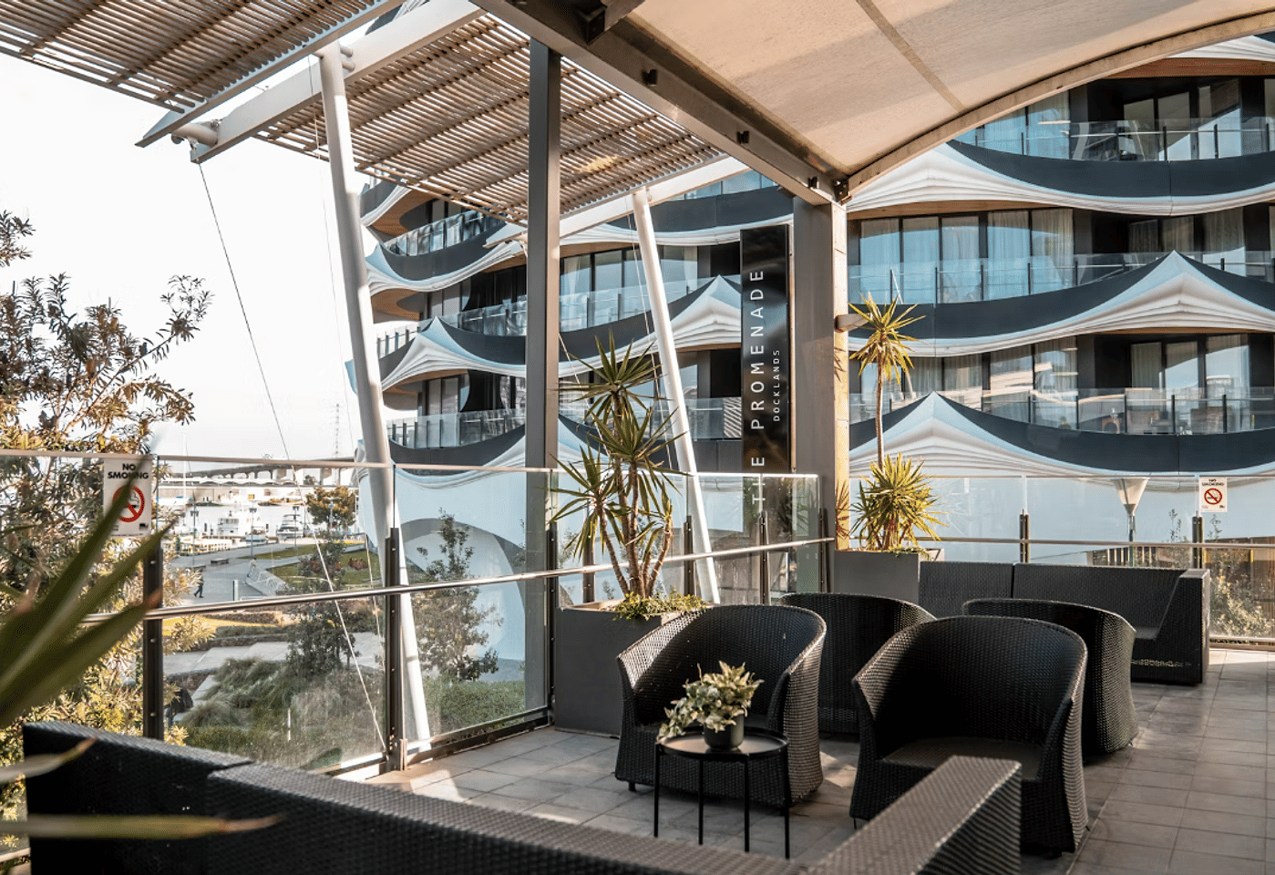 The Promenade Docklands | Waterfront Bar | Venue Hire Melbourne | 3