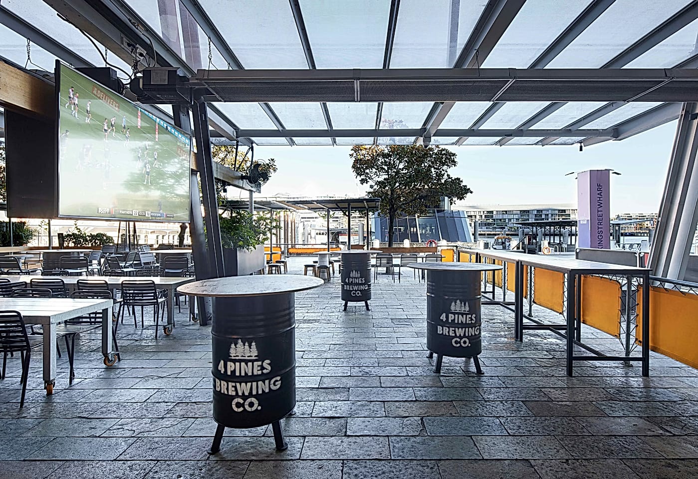 Beer Garden, The Sporting Globe - King Street Wharf image 3