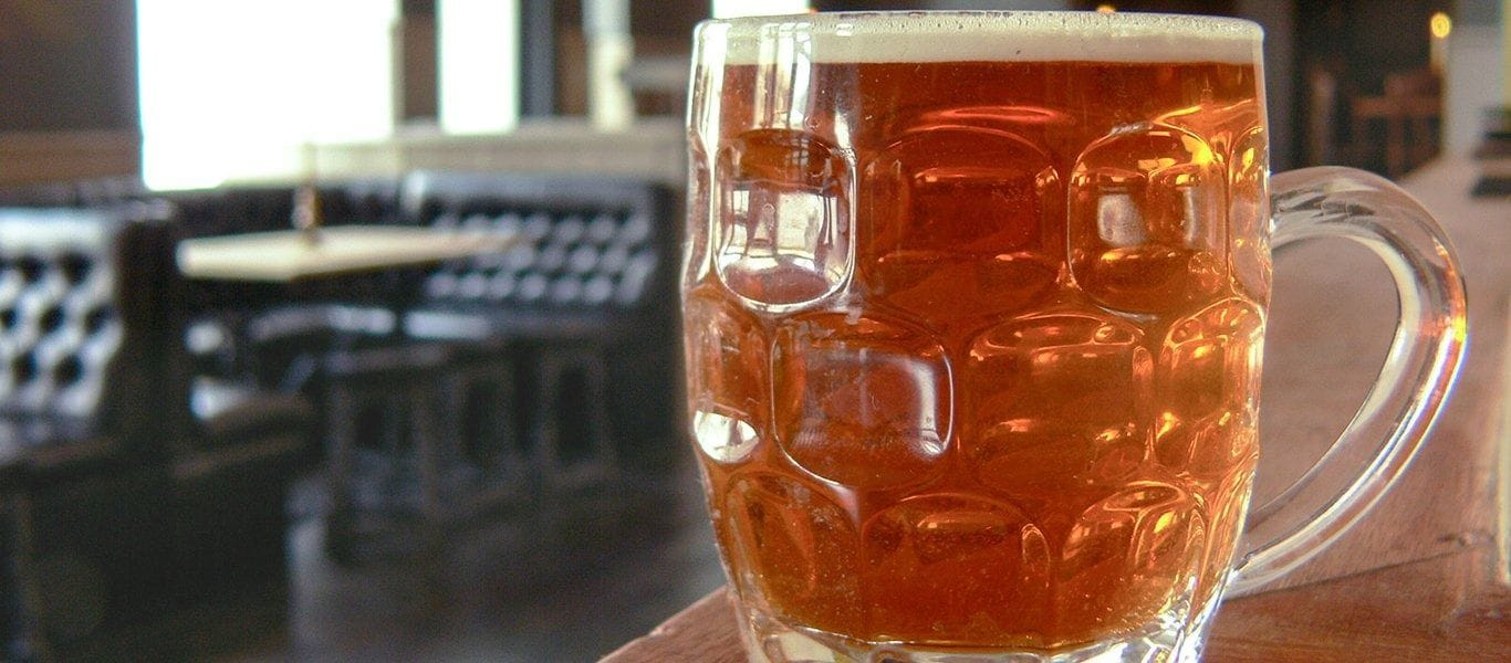 The Spotted Cow bristol pub pint