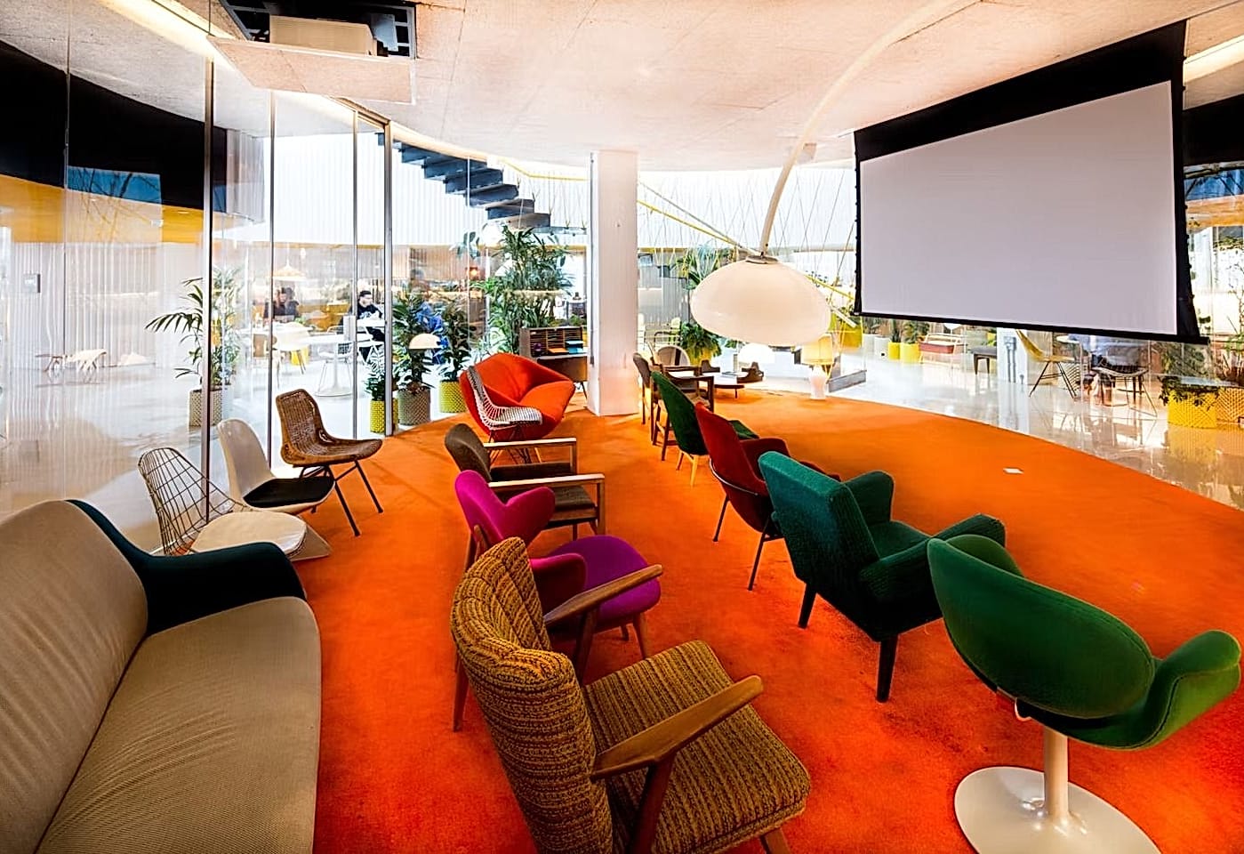 A unique, colourful meeting room in London: The Study, Second Home Spitalfields image 3