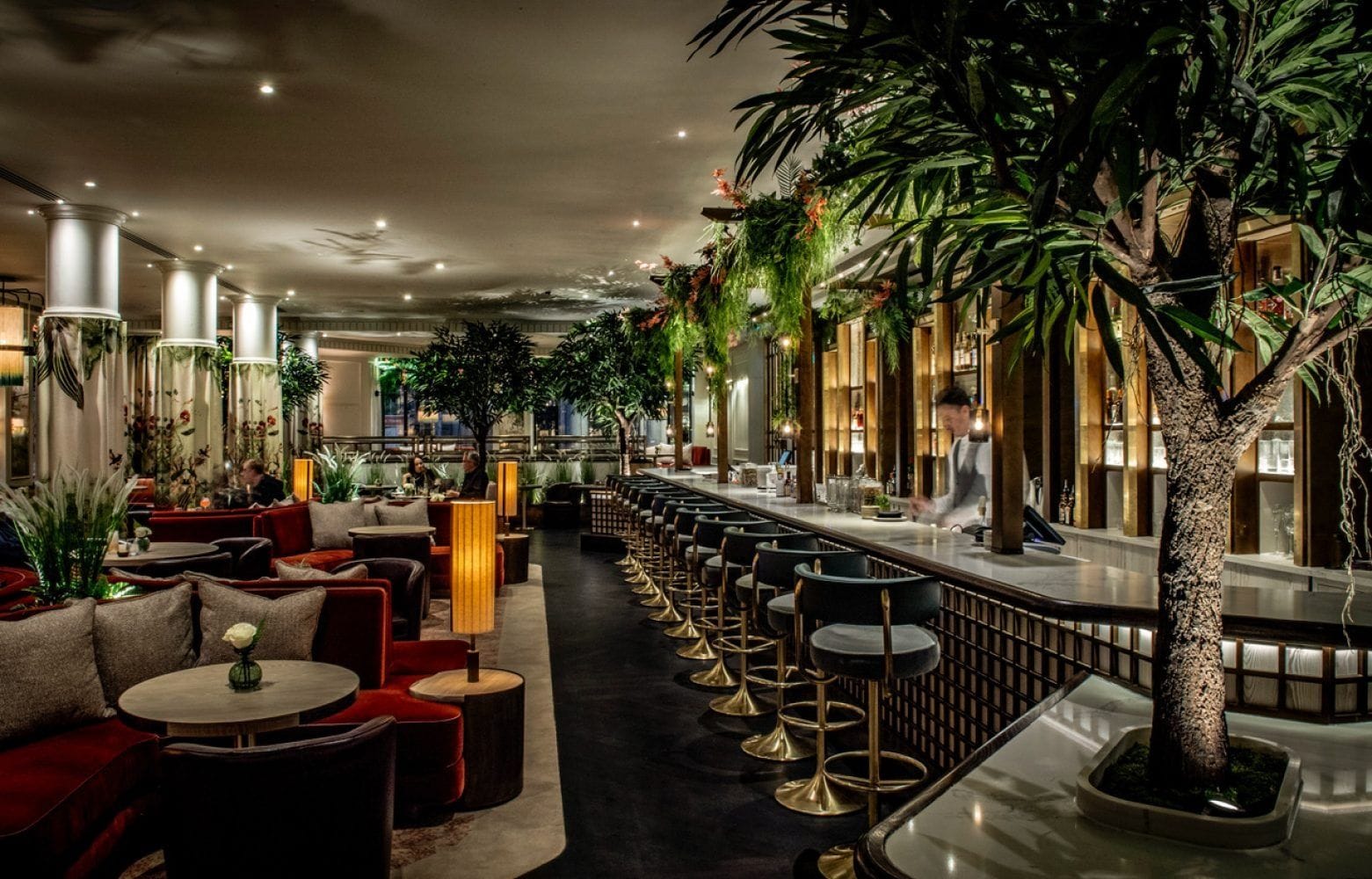 The Trafalgar st james roofotp bar leicester square