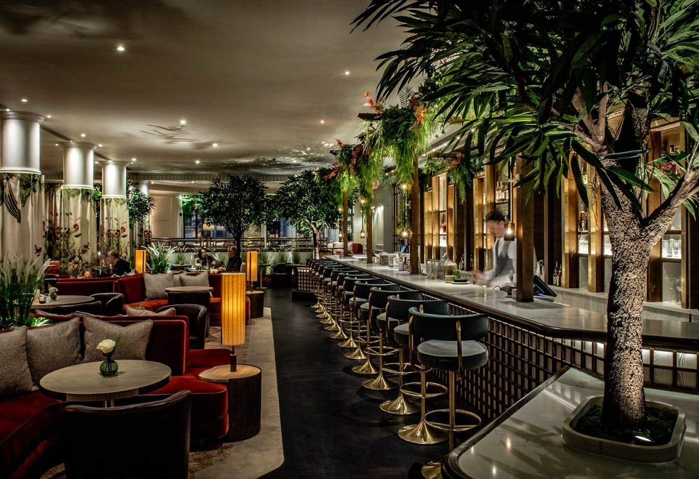 The Trafalgar st james roofotp bar leicester square
