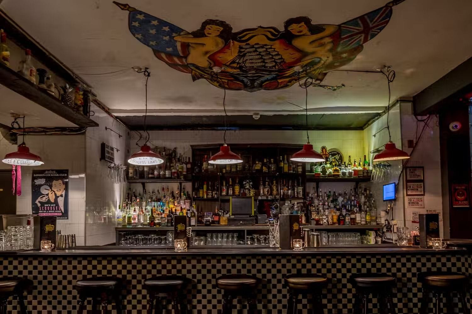 The cocktail club soho west end bar