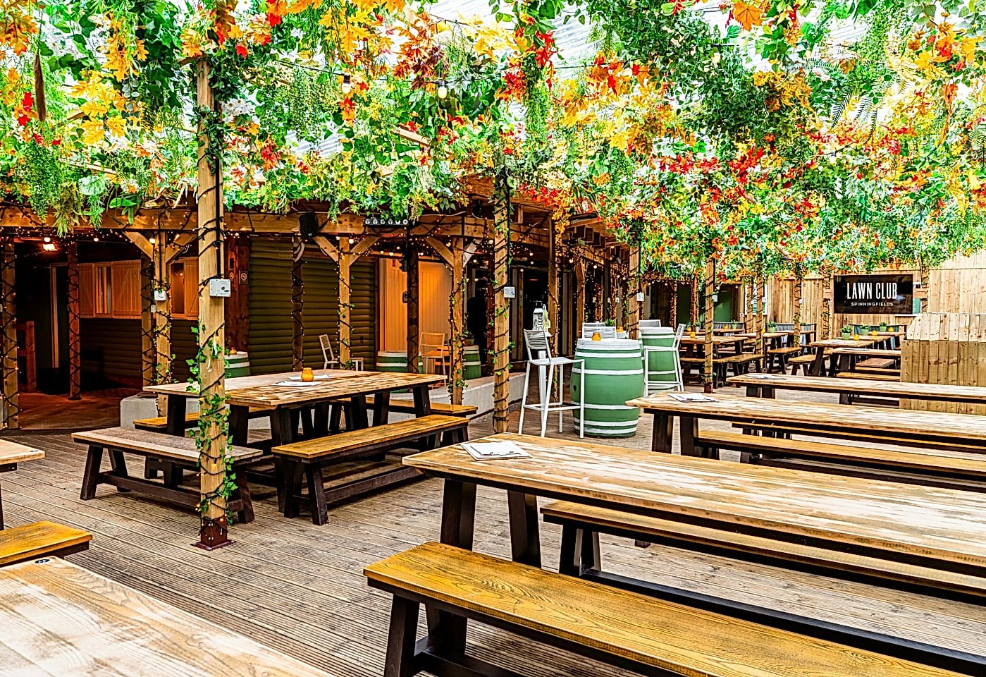 The lawn club manchester christmas party