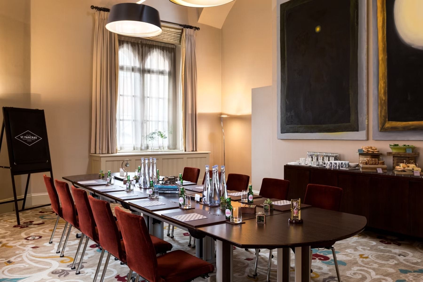 A meeting room with Victorian charm: St. Pancras Renaissance Hotel image 3