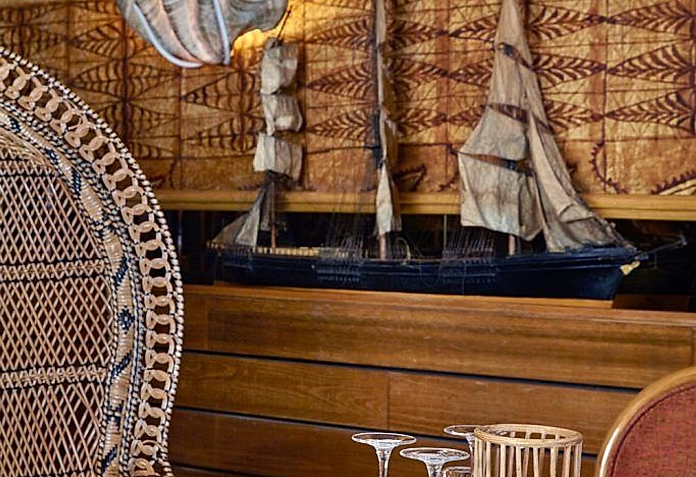 Tiki Room, Trader Vic’s London,, function room in Mayfair