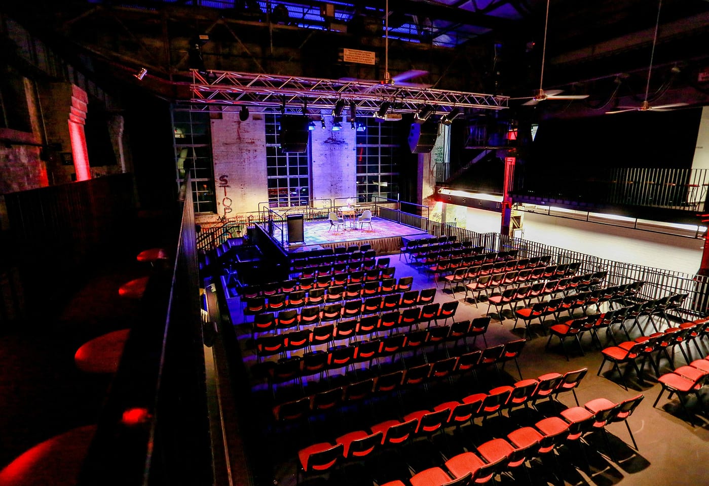 Brisbane Powerhouse | View of Stage With Theatre Seating | Venue Hire Brisbane | 3