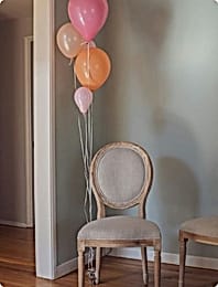 US baby shower venue hire