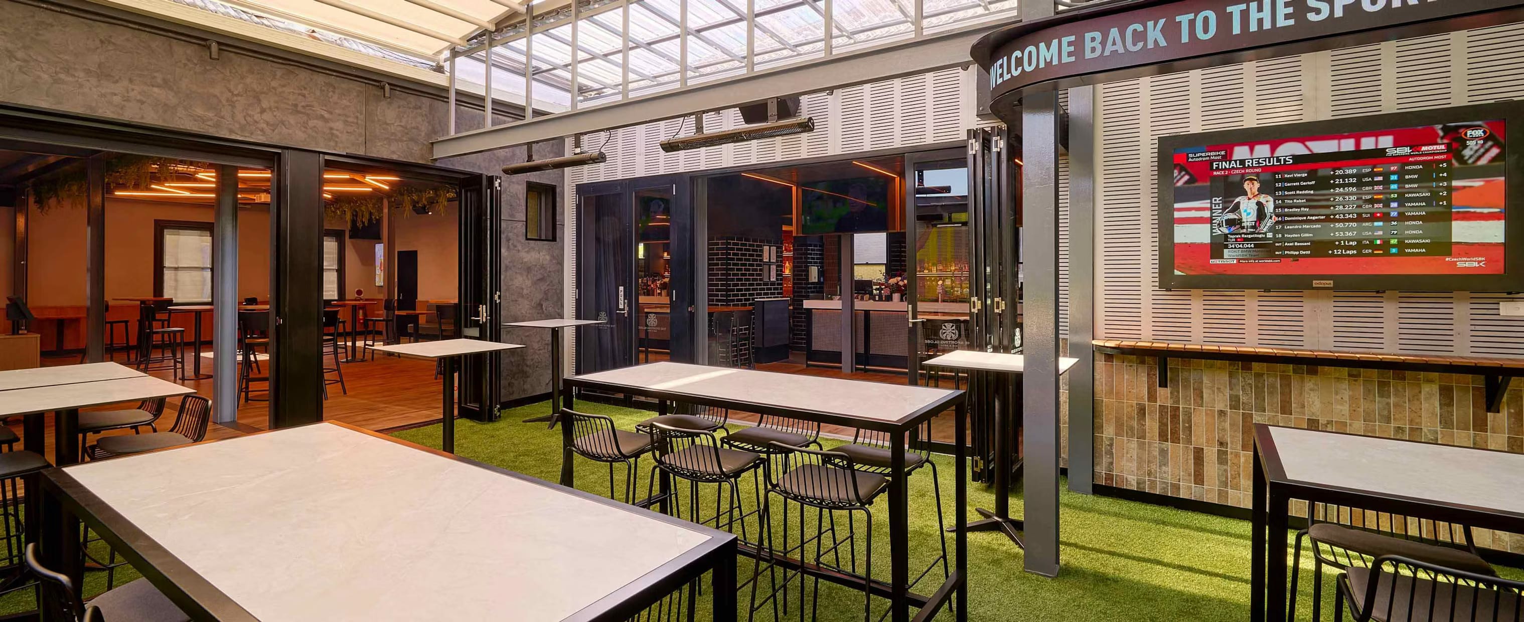 Upper Level, The Sporting Globe Bar & Grill Richmond image 2