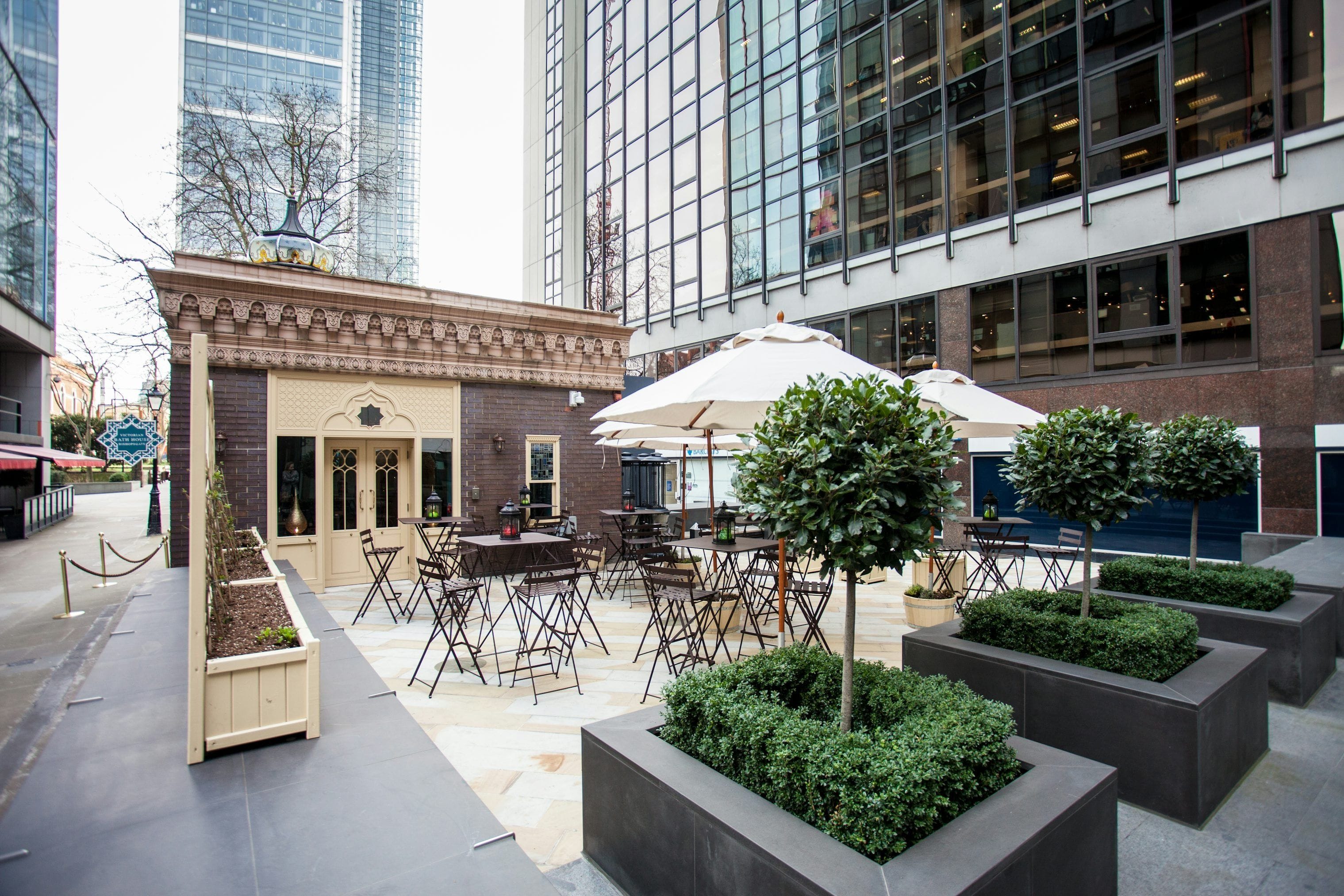 Victorian Bath House London Summer Party