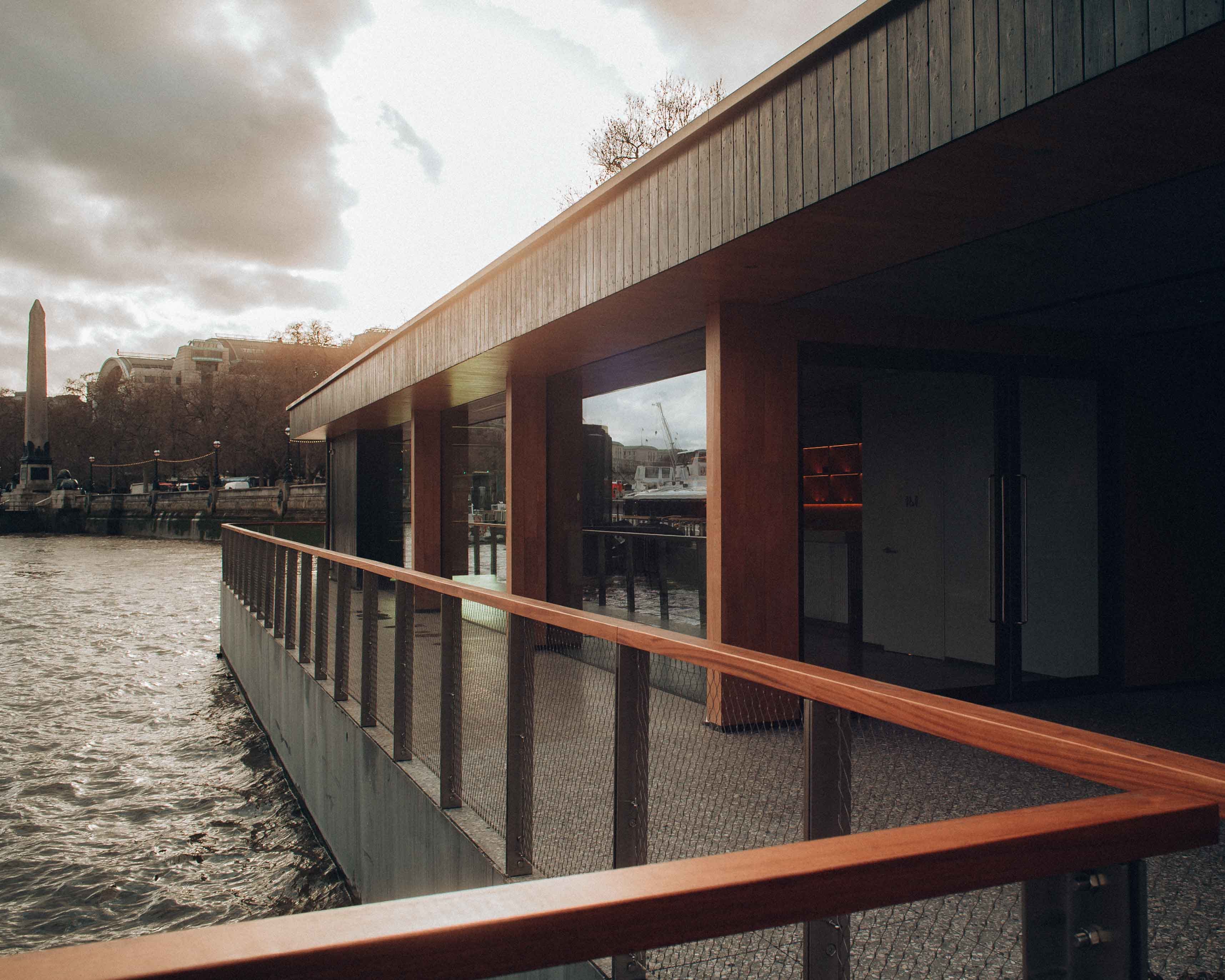 Dine privately with views of the Thames, on the Thames: Woods Quay image 2