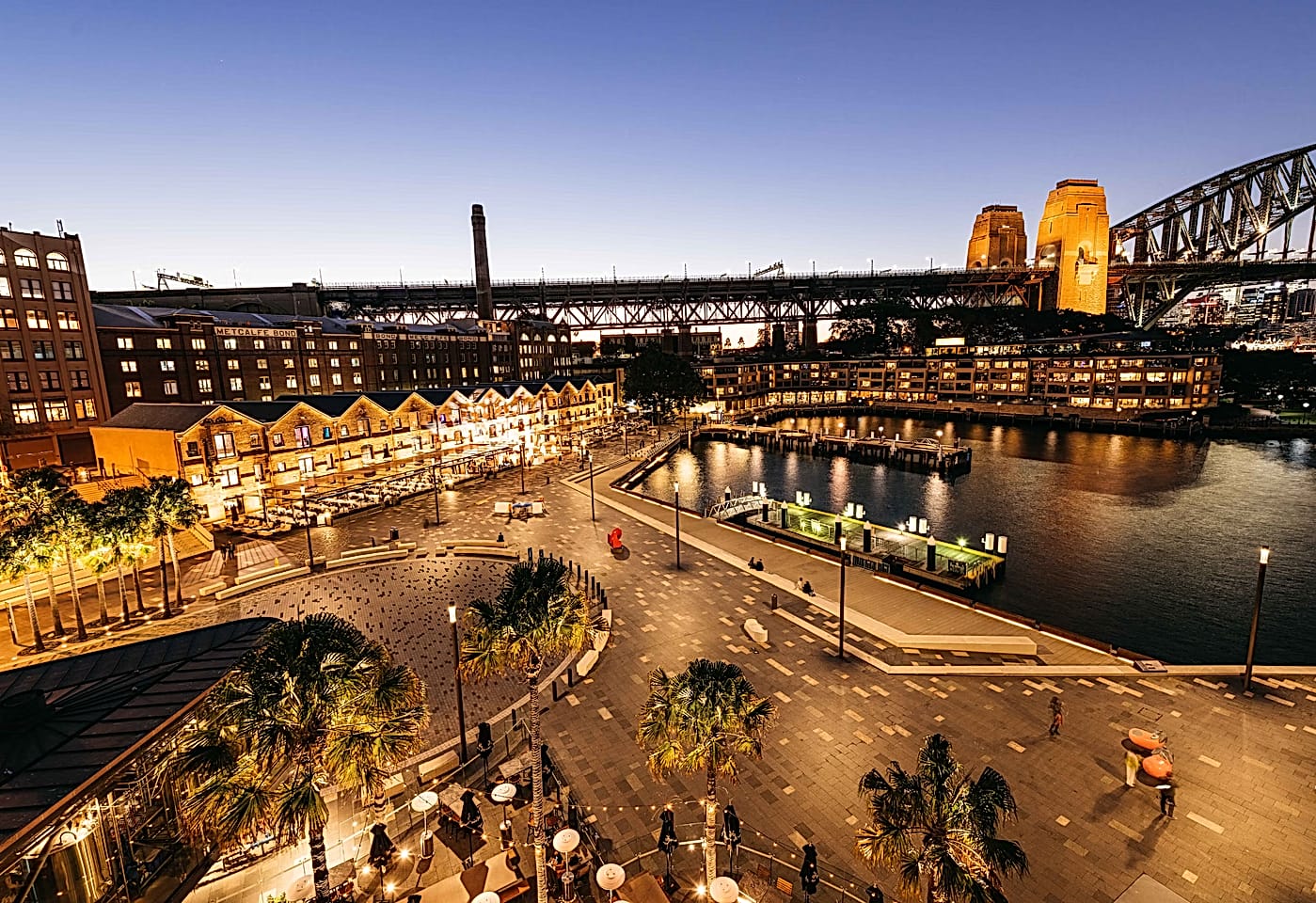 Watersedge at Campbell's Stores Watersedge | Aerial view of Watersedge | Venue Hire Sydney | 2