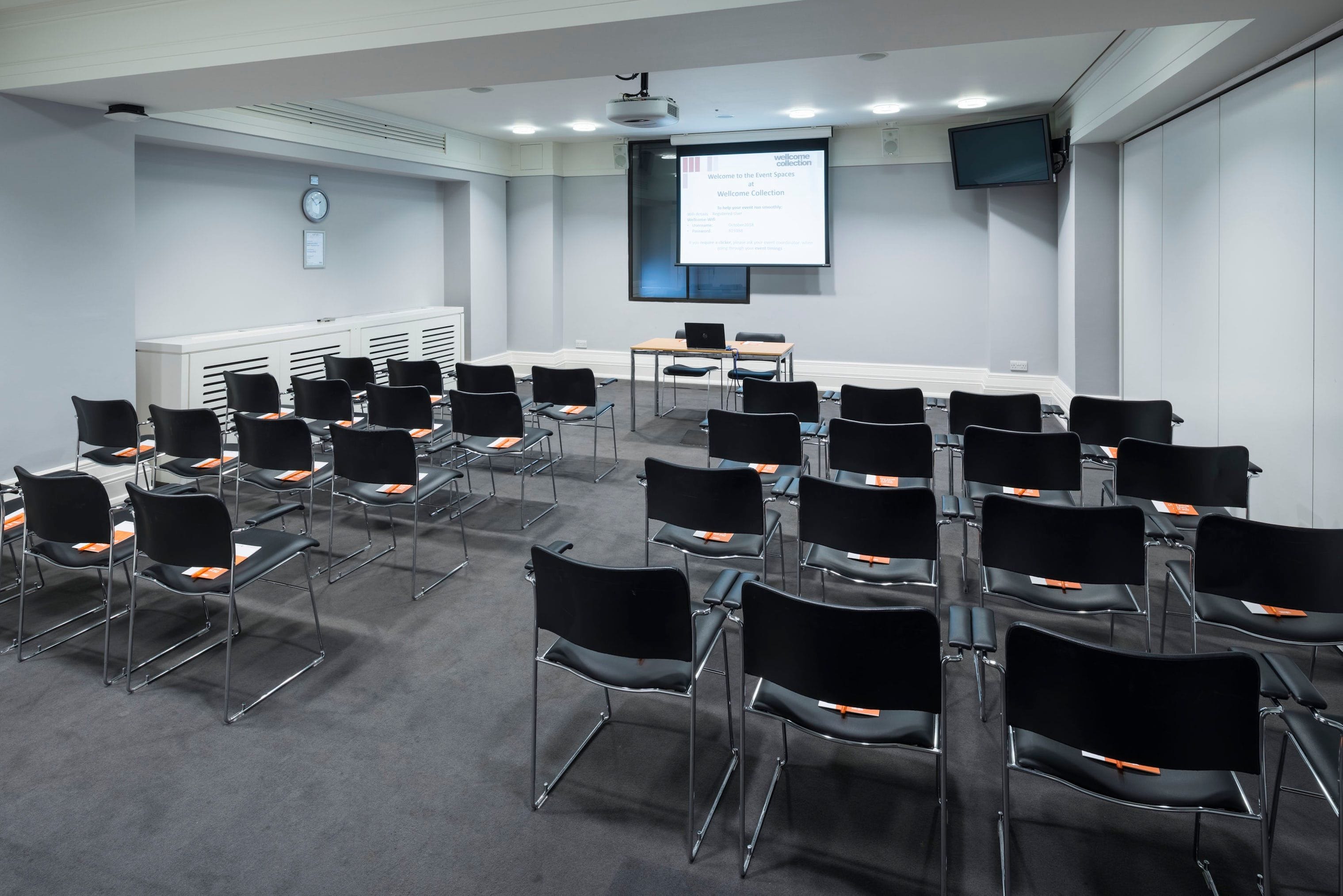 Wellcome Collection Steel Room training room