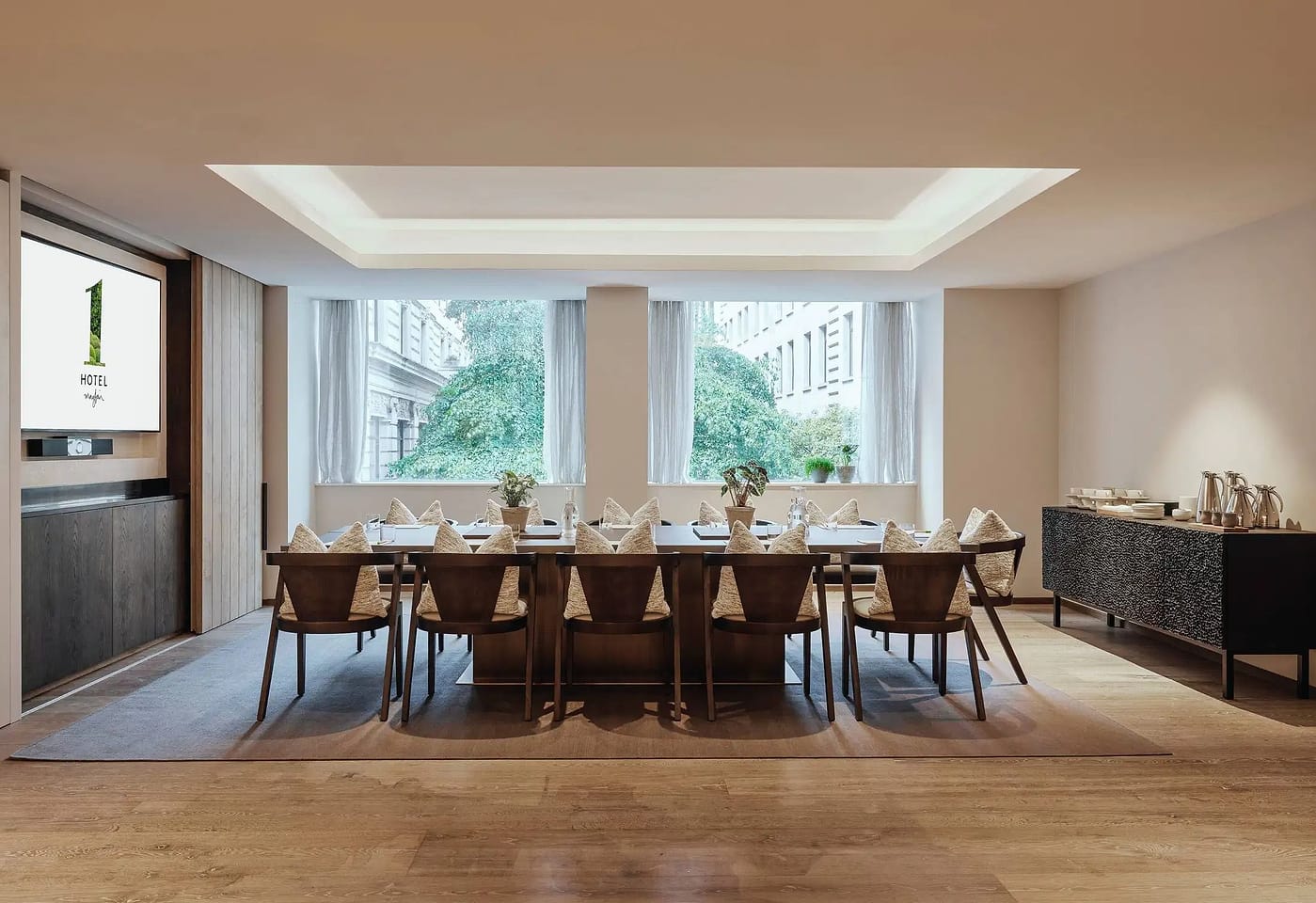 Wild Oat 1 Hotel Mayfair Meeting Room