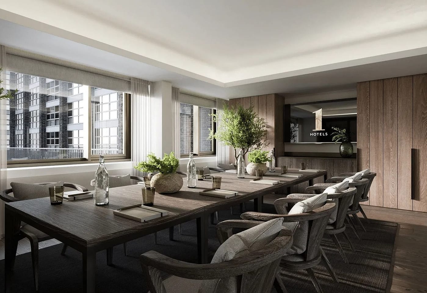 Wild Oat 1 Hotel Mayfair Meeting Room