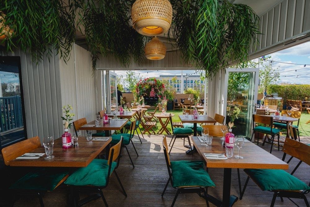 Willows on the Rooftop bar leicester square 