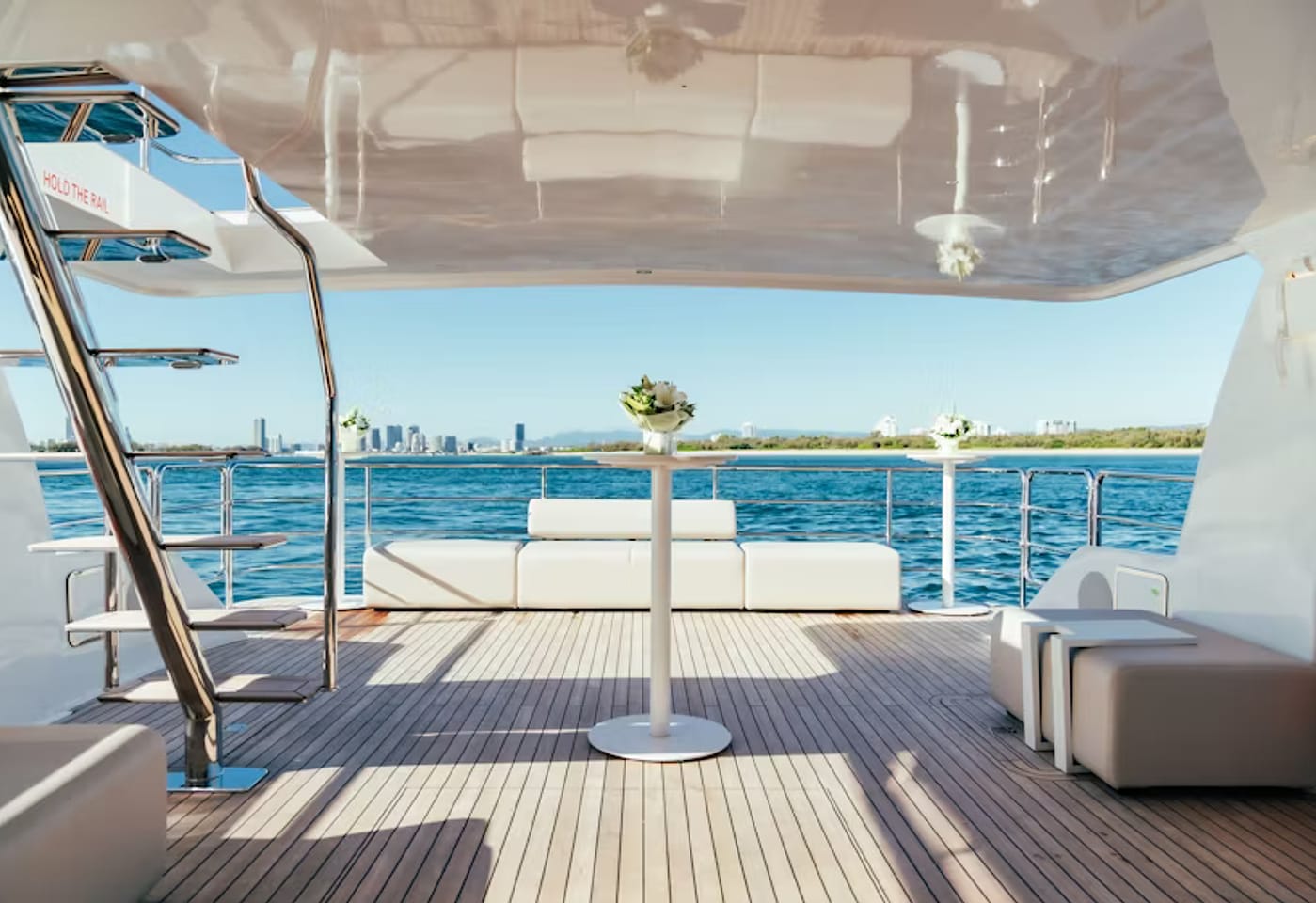 YOT 75 | Lower Deck of YOT 75 | Venue Hire Gold Coast | 2