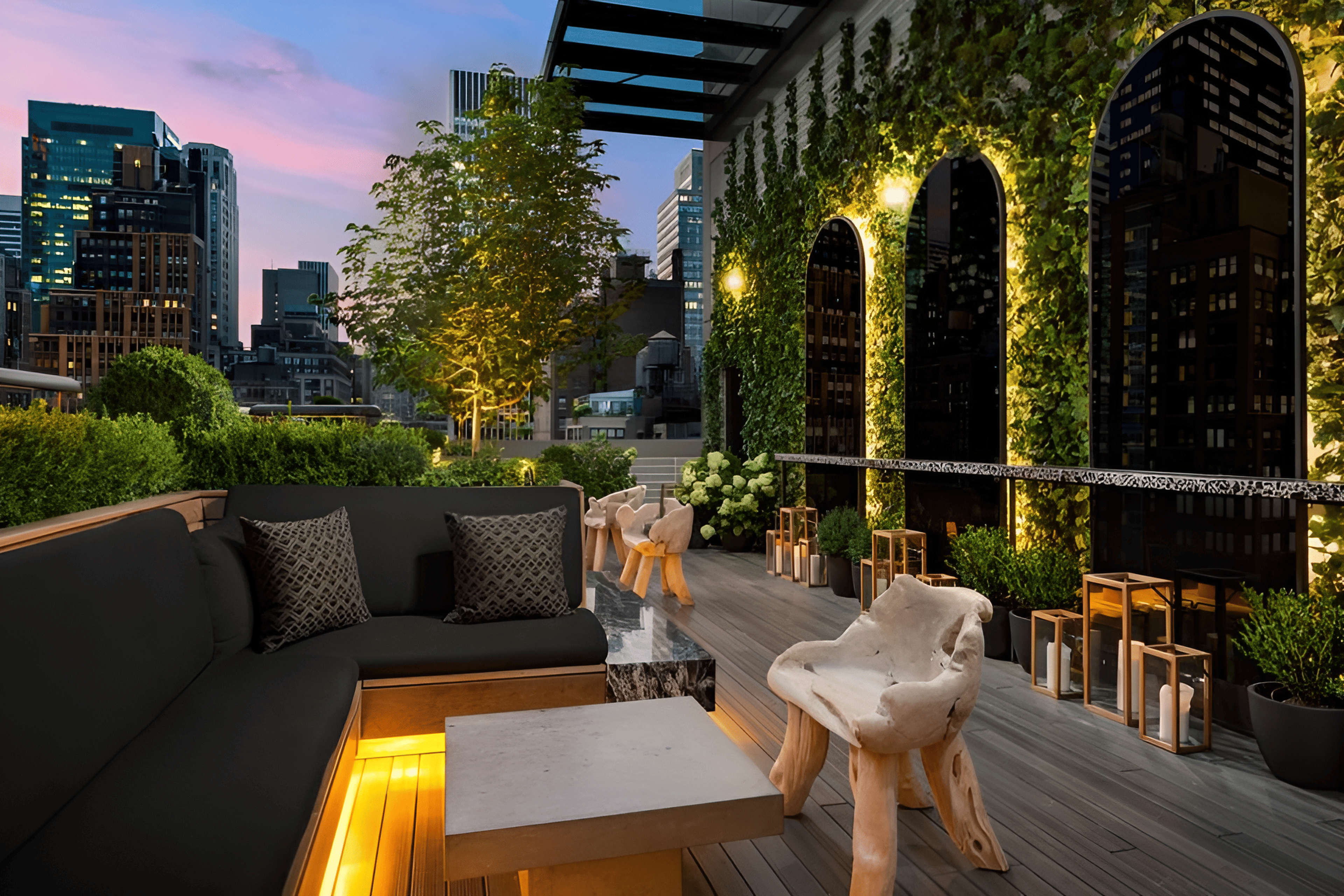 Hire Rooftop bars in East Village venues
