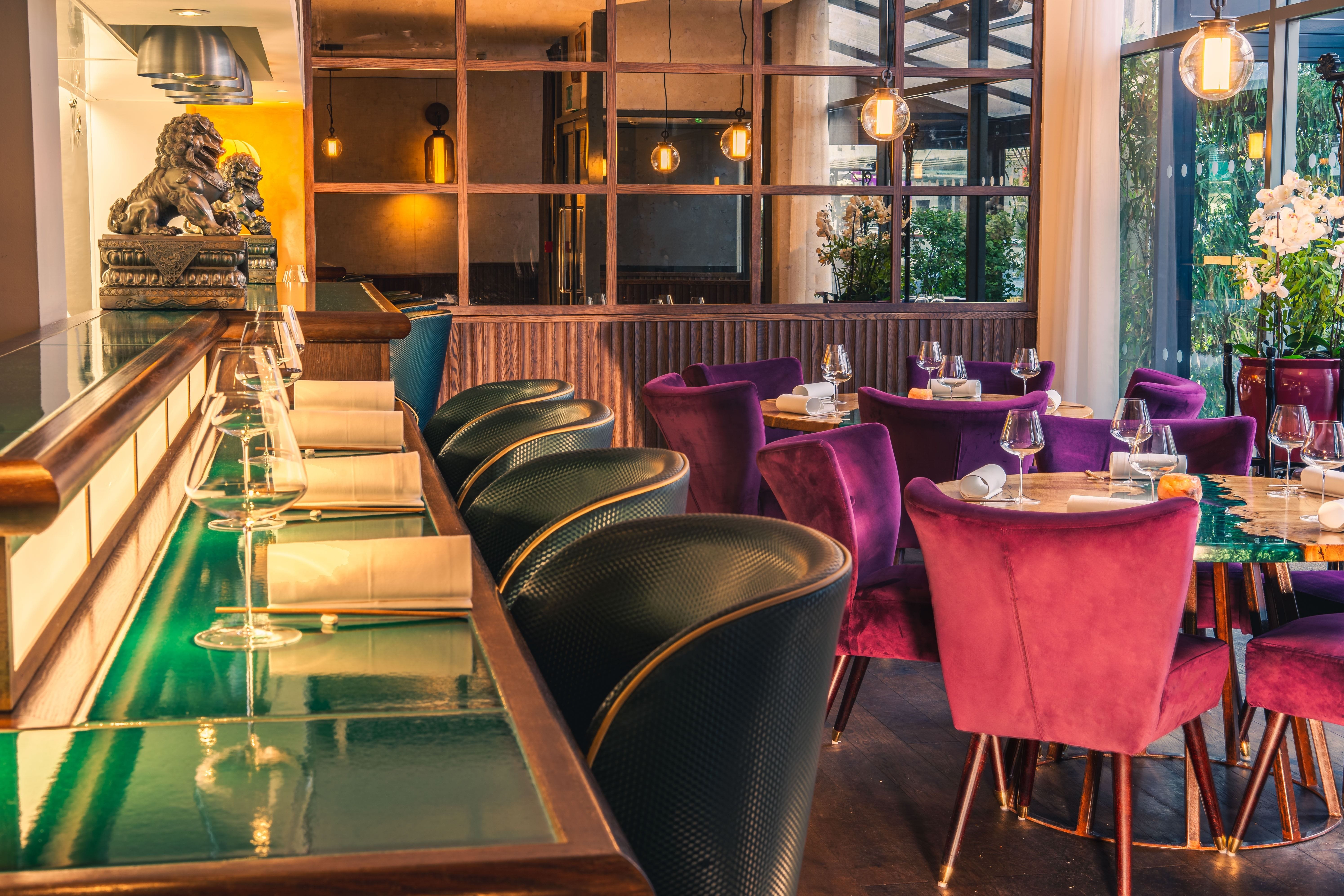 interior of a wong chinese new year