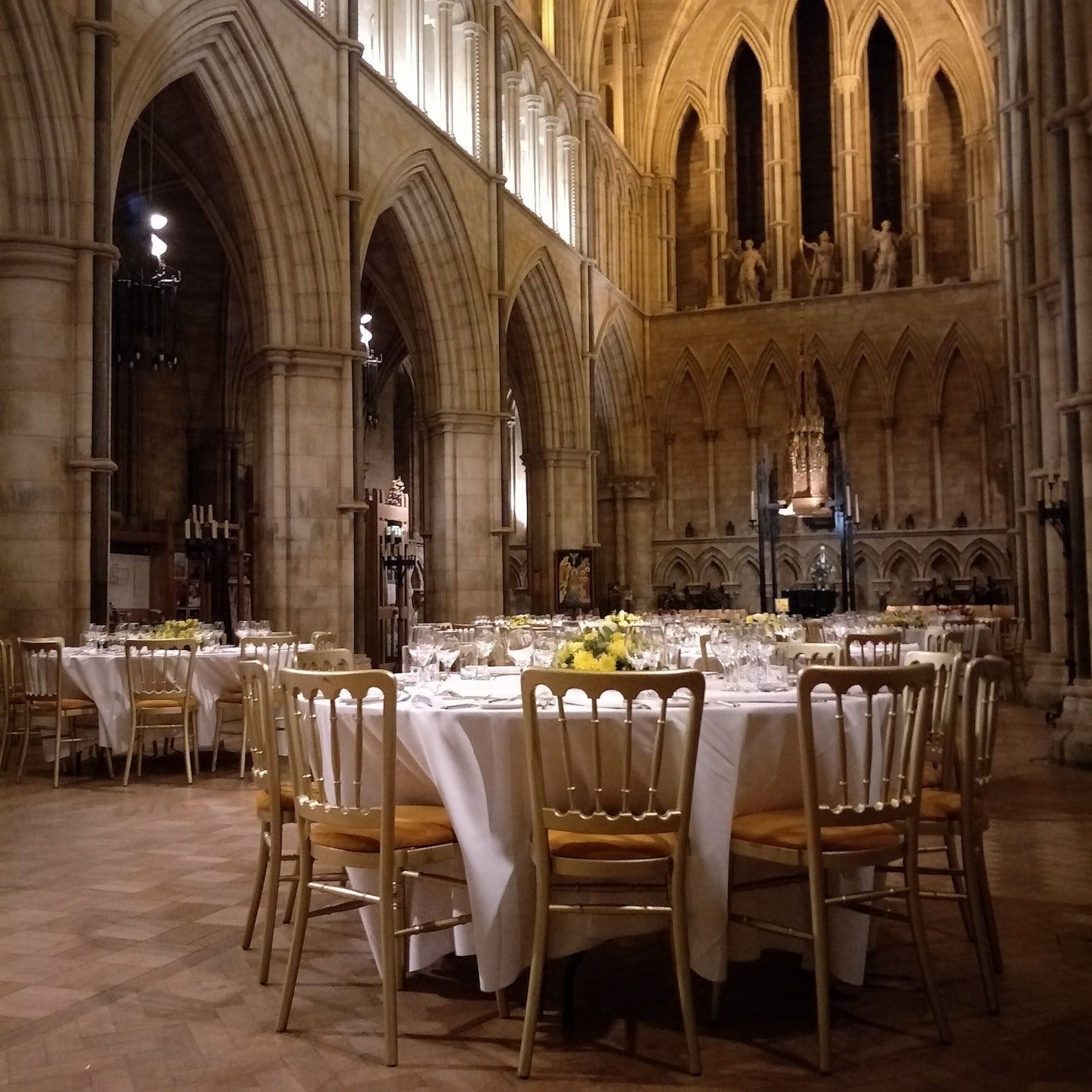 Southwark Cathedral The Nave London Bridge Christmas Party