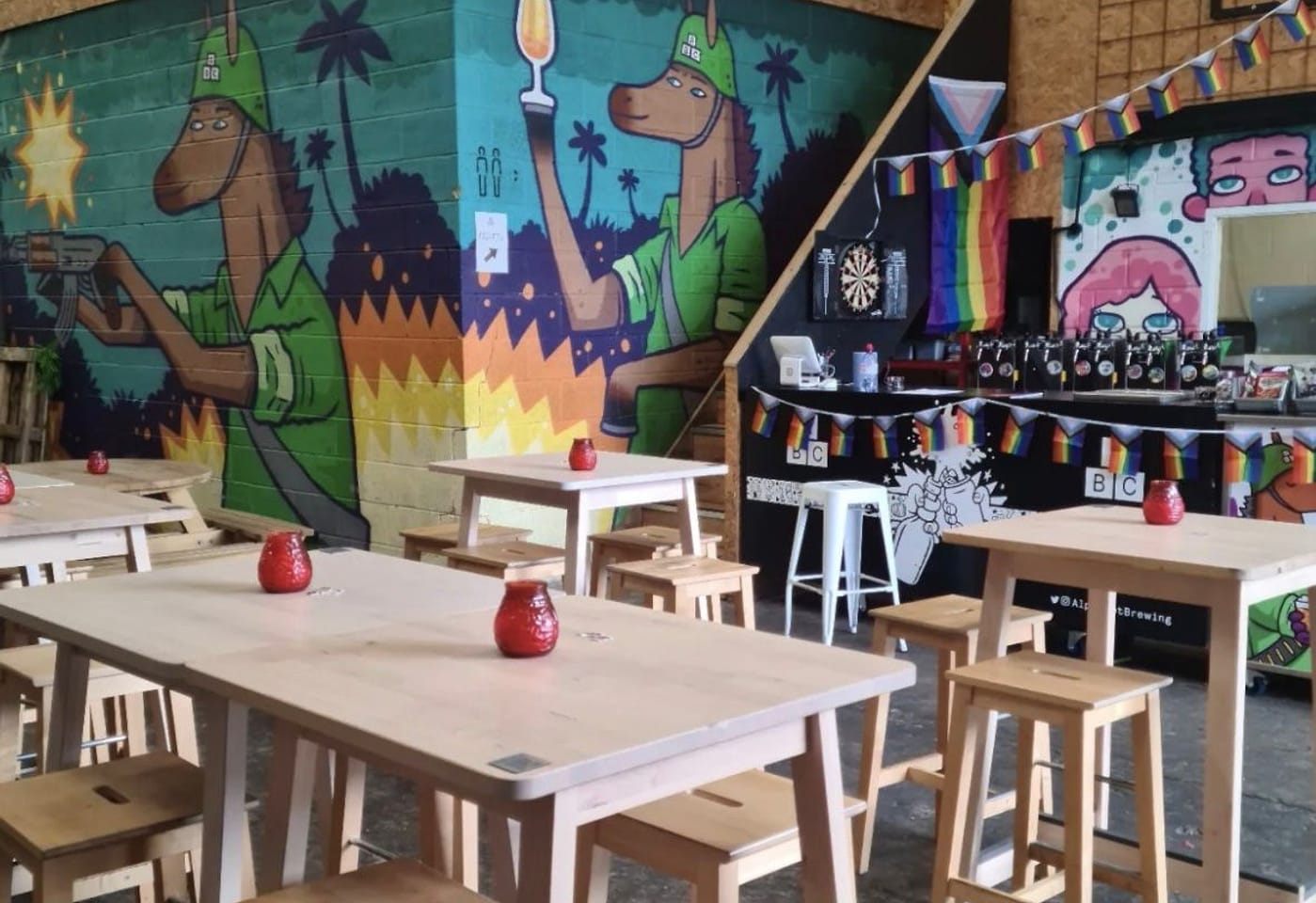 alphabet brewing christmas party manchester