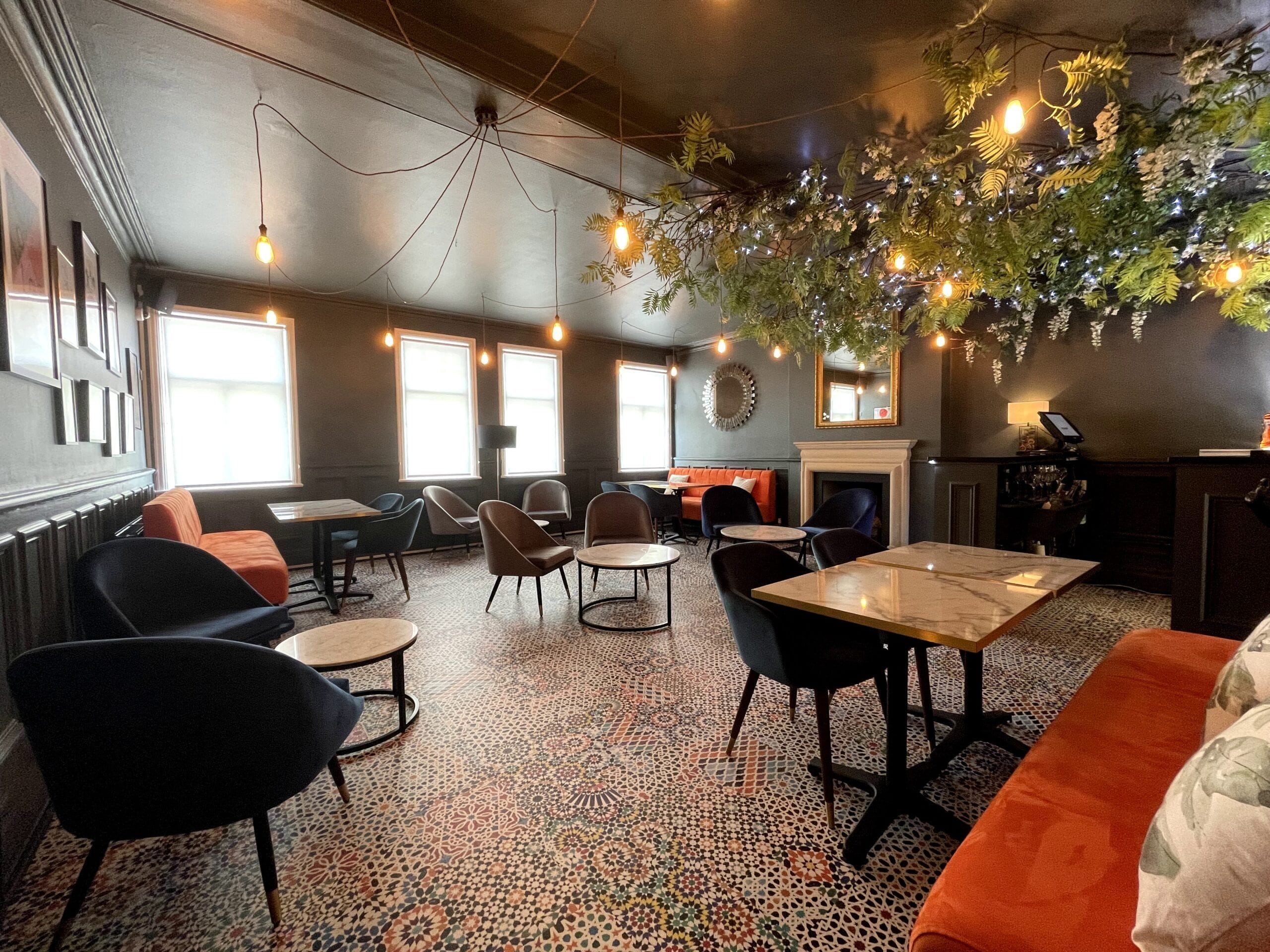 interior at amuse bouche fulham london bar