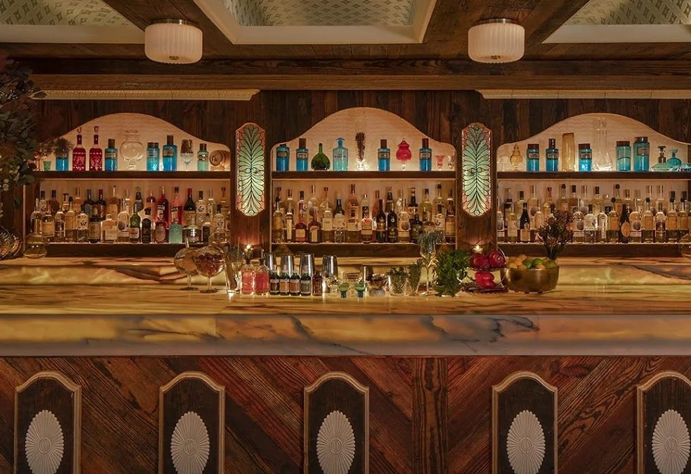 Throw a Midtown soiree with curated Christmas cocktails: Apotheke 1