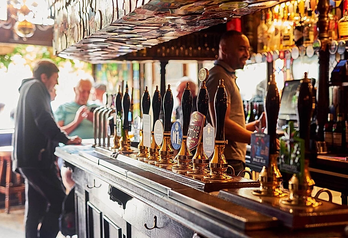 The harp west end pub