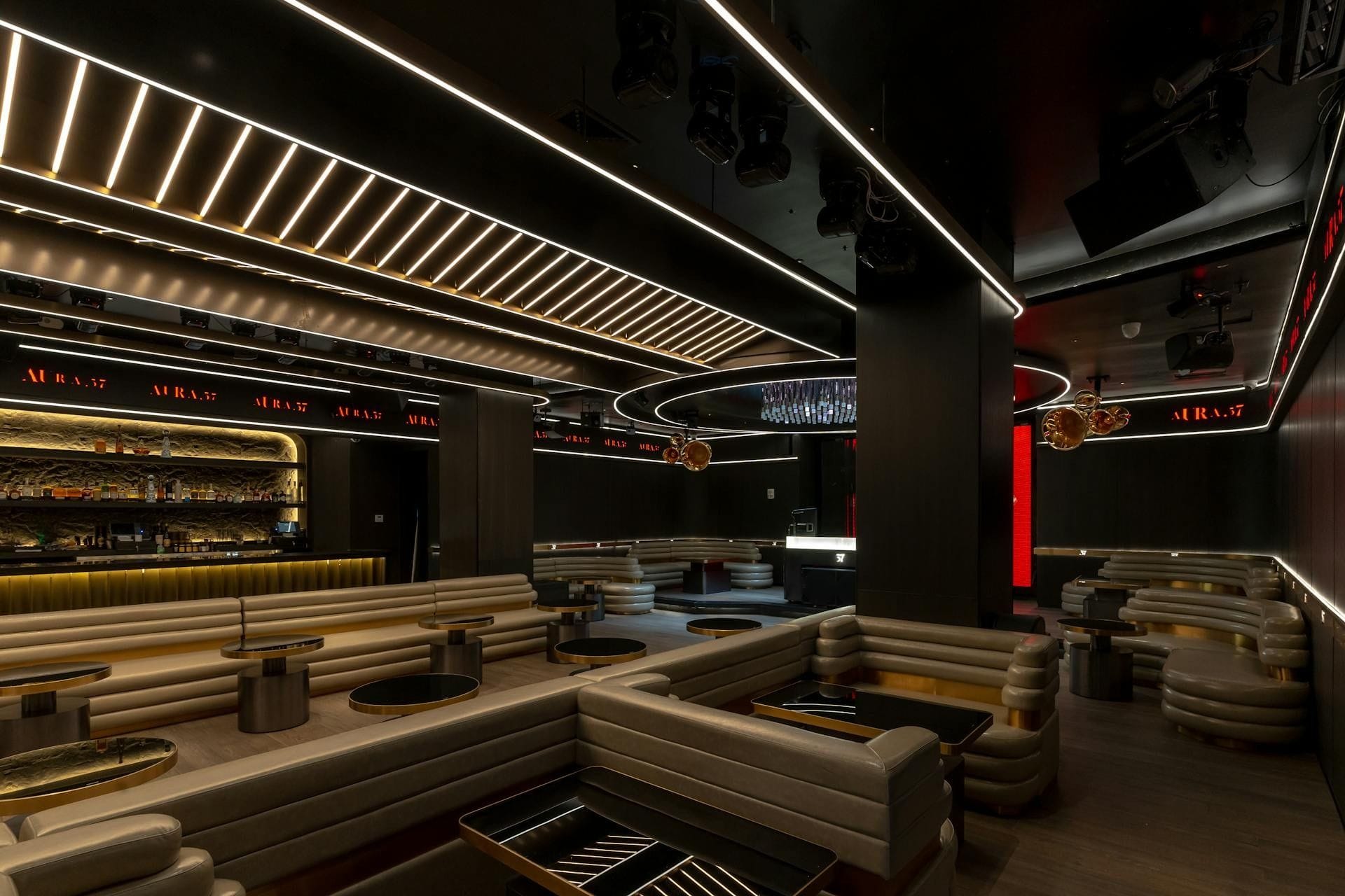 A venue you can feel the aura of across Midtown: Aura571