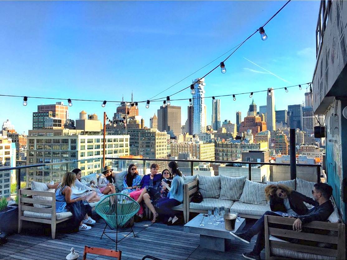 azul west village roof top bars  people