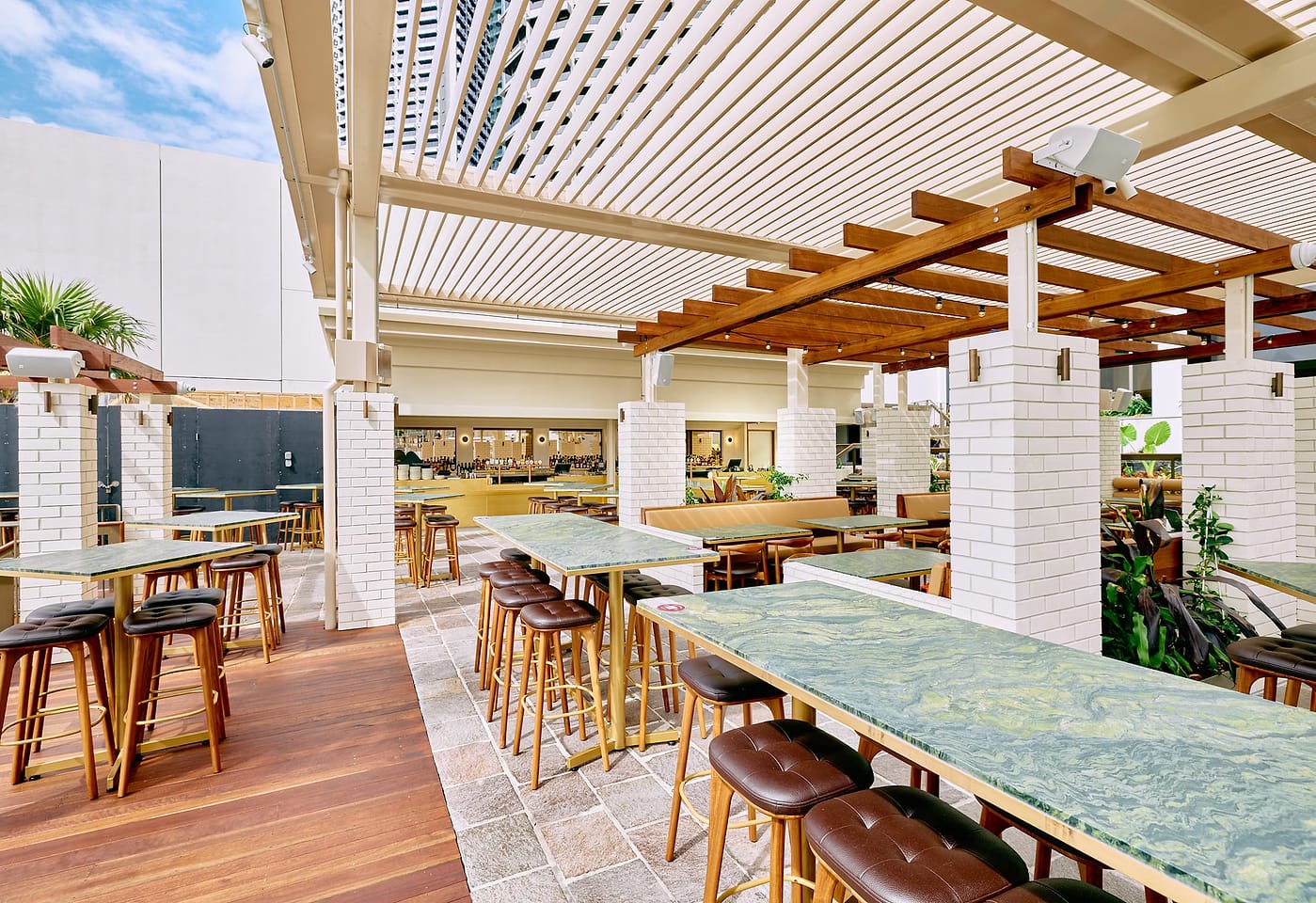 Babylon Brisbane | View of Outdoor Seating | Venue Hire Brisbane | 2