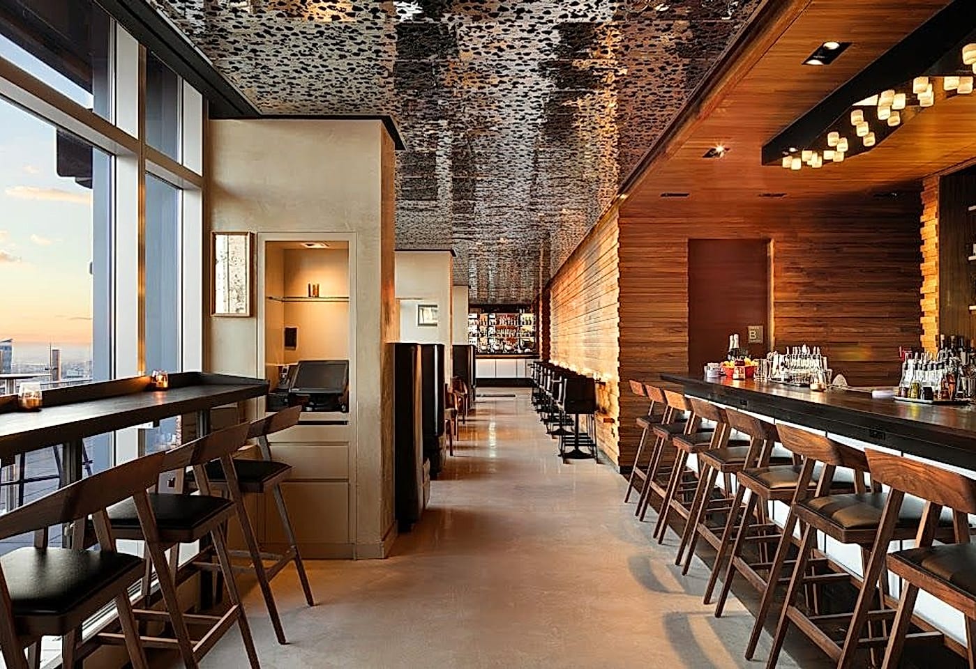 A sleek venue for laid-back events in Times Square: Bar 54 1